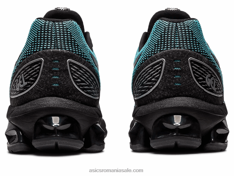 Asics cyan/negru strălucitor gel-quantum 180 vii ZF464132
