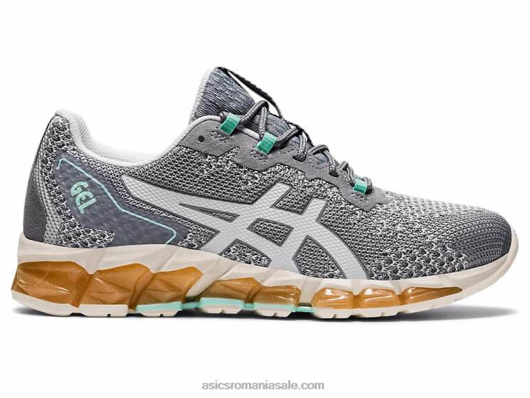 Asics gri ghețar/rocă de foaie gel-quantum 360 6 tricot ZF4642848