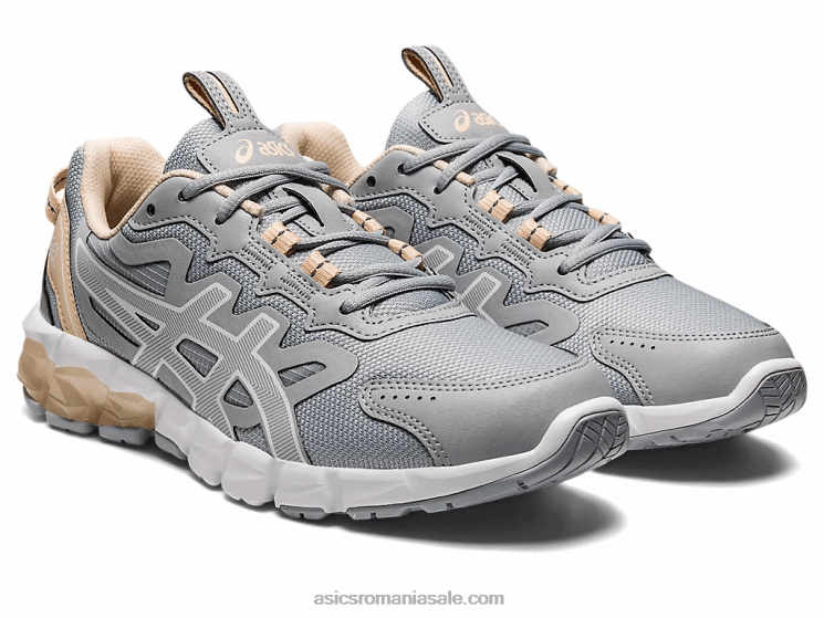 Asics gri piemont/roz confortabil gel-quantum 90 3 ZF4642688