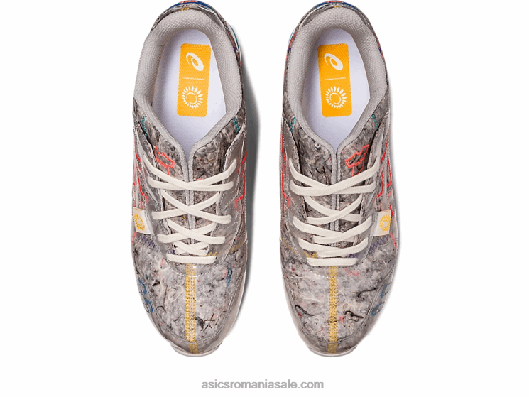 Asics gri stridii/roz diva gel-lyte iii og pâslă reciclată ZF464212