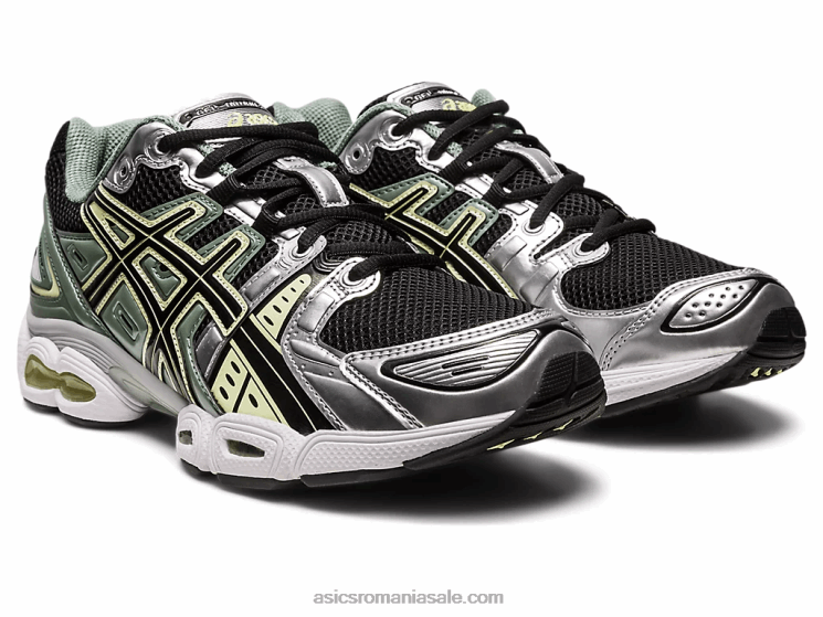 Asics negru/argint pur gel-nimbus 9 ZF464273