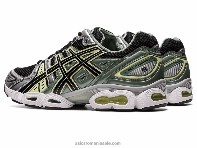 Asics negru/argint pur gel-nimbus 9 ZF464273