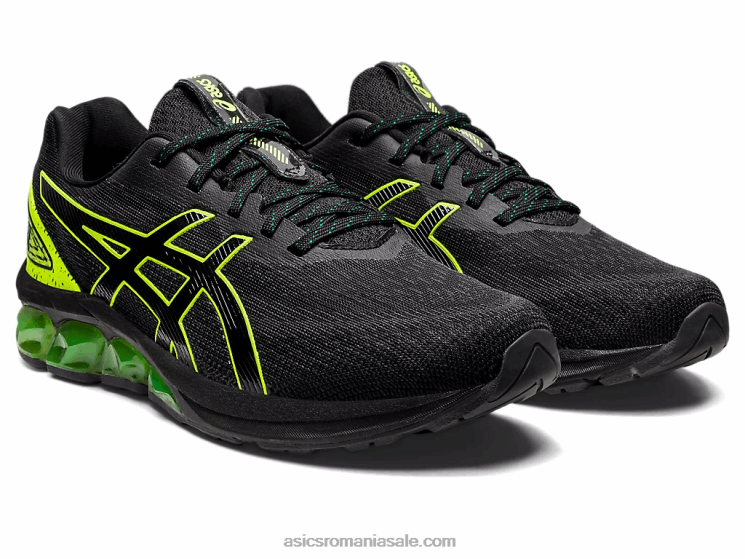 Asics negru/galben de siguranță gel-quantum 180 vii ZF464816