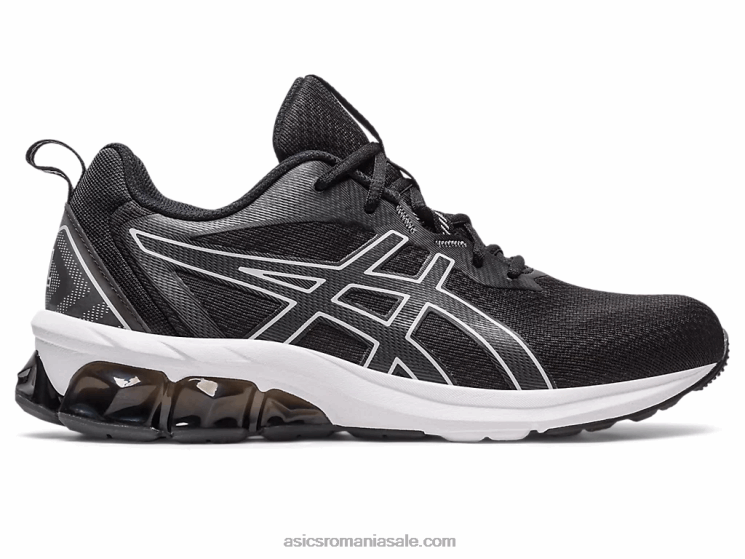 Asics negru/gri mijlociu gel-quantum 90 iv ZF4642219