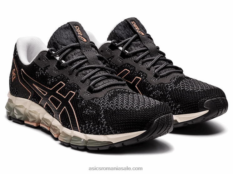 Asics negru/gri purtător gel-quantum 360 6 tricot ZF4642838