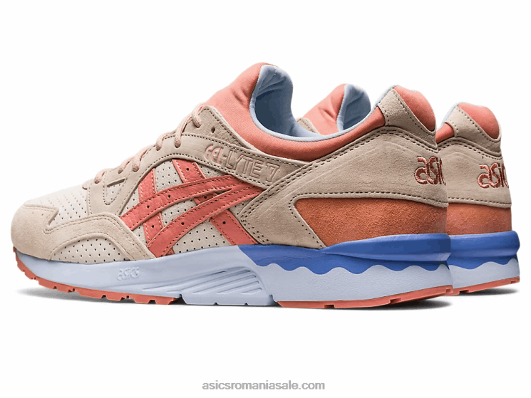 Asics smântână/somon gel-lyte v primăvară în Japonia ZF46461