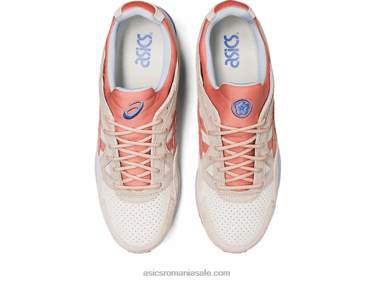 Asics smântână/somon gel-lyte v primăvară în Japonia ZF46461